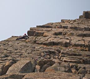 Climbing Shoshone Spire