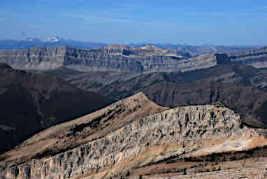 Chinese Wall, Sphinx, and Swan Peak