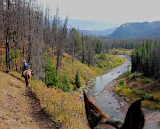 Dona on Sky, West Fork Sun River