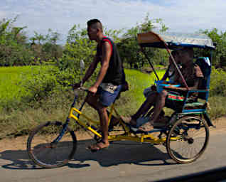 Antsirabe Pedal Rickshaw