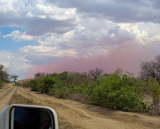 Beza-Mahafaly Red Dust Storm