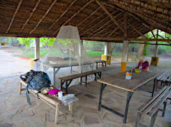 Beza-Mahafaly Mosquito Net On Table