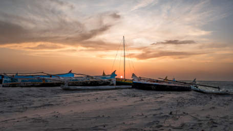 Morondava Beach Sunset