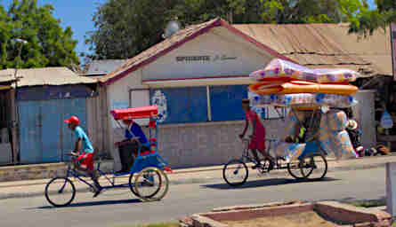 Toliara Bicycle Rickshaws