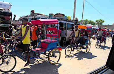 Toliara Bicycle Rickshaws