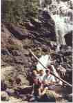 Gary, Lynde, Vic at Morrell Falls
