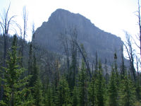 North end of Scapegoat Mountain