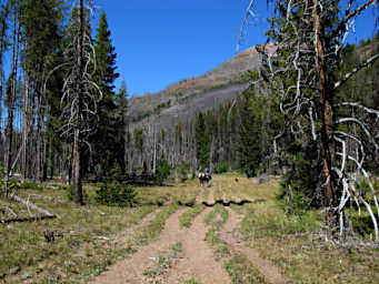 Heading upriver from Burnt Cabin