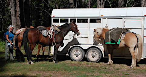 By Horse Trailer, Ready to go