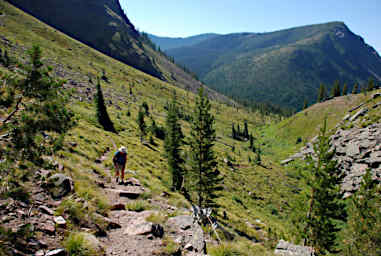 Creek Bottom on Trail to Foolhen Lakes