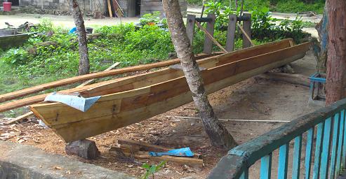 Waigeo Boat In Progress