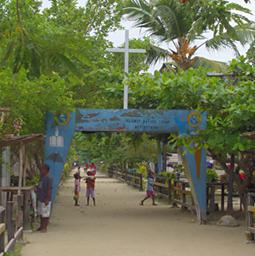 Waigeo Town Welcome Sign