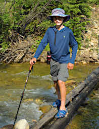 Crossing the creek