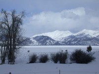 Leaving Montana in Snowstorm