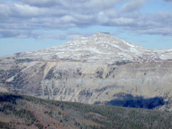 Scapegoat Mountain from Mount Evans false summit
