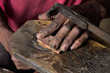 Ambositra Marquetry Cutting Piece
