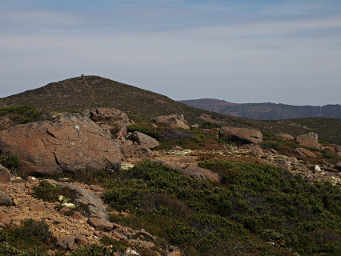 Summit Cairn in Distance